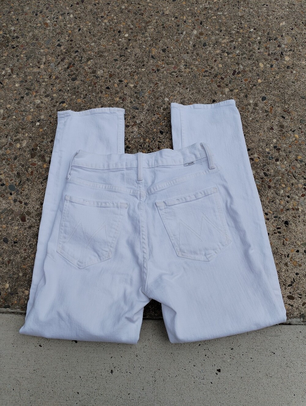 Mother Superior The Tomcat White Jeans Totally Inoccent size 25